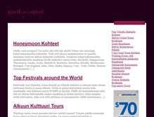 Tablet Screenshot of matkalomat.blogtyt.com